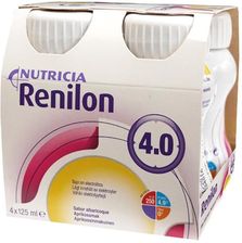 RENILON 4.0 o smaku morelowym 4x125 ml