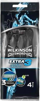 Wilkinson Extra 3 Activ Maszynka Do Golenia 4 Szt