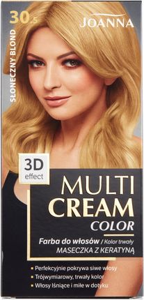 Joanna Multi Cream Color Farba do włosów 30.5 Słoneczny blond