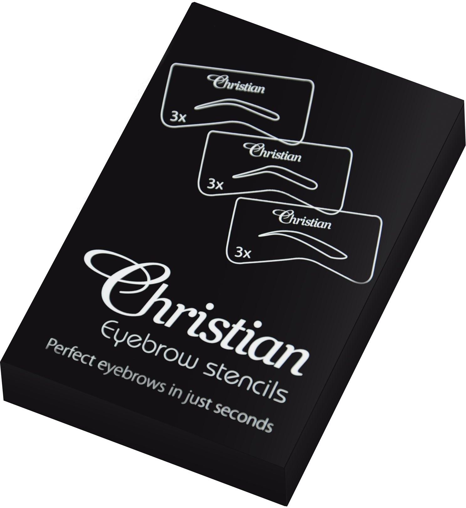 Christian Eyebrow stencils Szablony do brwi Opinie i ceny na Ceneo.pl