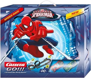 spider man carrera racing system