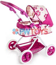 Zdjęcie Pwtoys Wózek Dla Lalek Głęboki Z Koszykiem Iw094 - Lubin