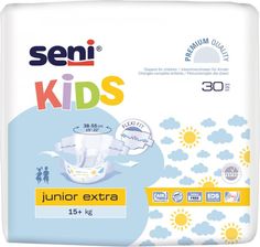 Zdjęcie Seni Kids Junior Extra pieluchomajtki dla dzieci 30szt. - Łomża