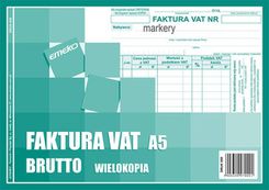 Zdjęcie Lemi Druk Faktura Vat Brutto A5 W - Łęczyca
