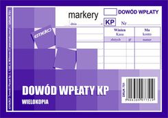 Lemi Druk Kp Dowod Wplaty A6 Niebieski