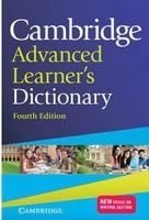 Cambridge Advanced Learner's Dictionary 4Ed PB