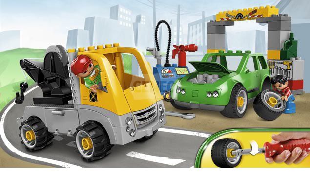 Klocki Lego Duplo Warsztat Samochodowy 5641 Ceny I Opinie Ceneopl