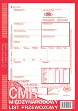 Zdjęcie Michalczyk & Prokop Cmr Międzynarodowy List Przewozowy A4 Oryginał + 4 Kopie (800-2) - Brzesko