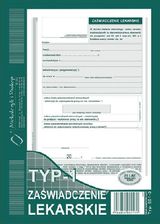 Michalczyk & Prokop Zaświadczenie Lekarskie Typ-1 A5 Wielokopia (851-3)