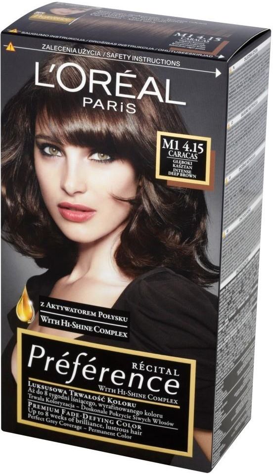 Loreal Recital Preference Farba Do Włosów M1 Caracas Opinie I Ceny Na Ceneopl 2122