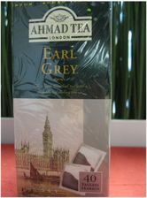 Herbata Ahmad Tea London earl grey 80g 40 torebek - zdjęcie 1