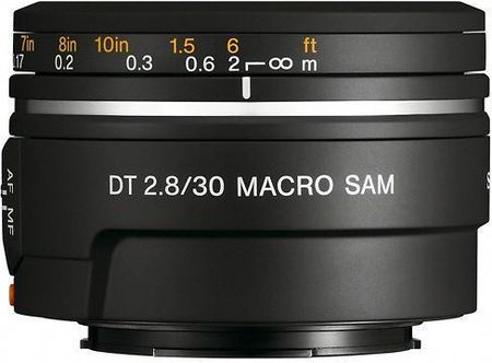 Obiektyw do aparatu Sony DT 30mm f/2.8 Macro SAM (SAL-30M28 Obiektyw do aparatu Sony DT 30mm f/2.8 Macro SAM (SAL-30M28