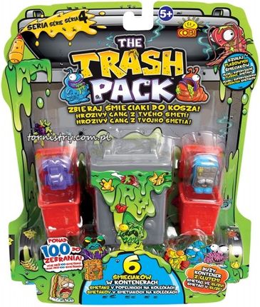 Cobi Trash Pack Śmieciaki Z Glutem 6-Pack S4 (68302) Ceny i
