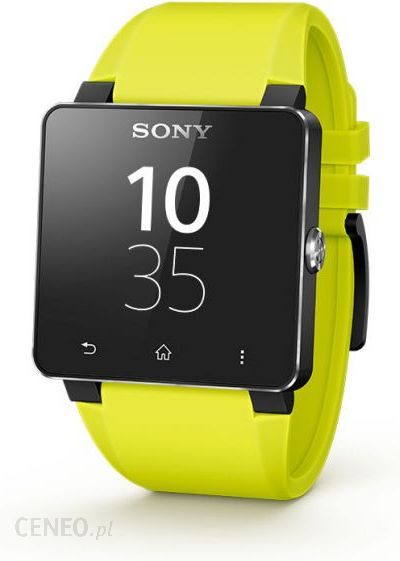 Sony Pasek Do Smartwatch 2 Se20 Zolty Opinie I Ceny Na Ceneo Pl