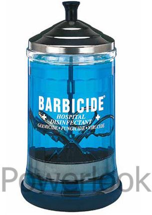 Barbicide szklany pojemnik do dezynfekcji narzędzi 750 ml