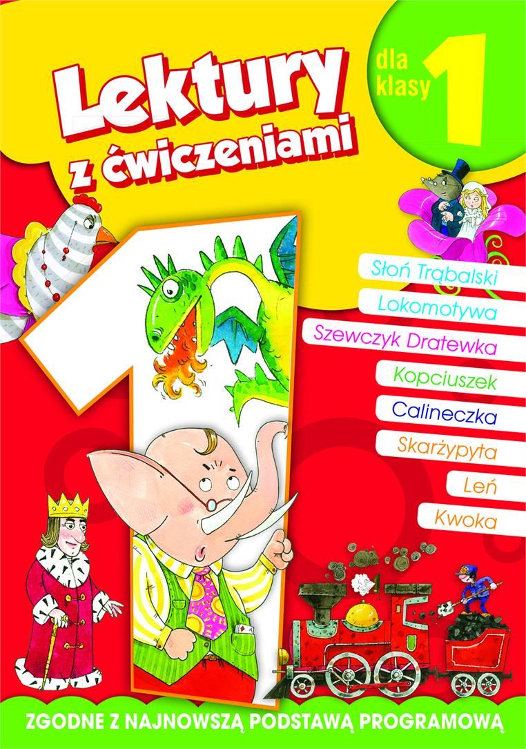 Lektury Klasy 1 3 Nowa Podstawa Programowa Podręcznik szkolny Lektury dla klasy 1 z ćwiczeniami - Ceny i opinie