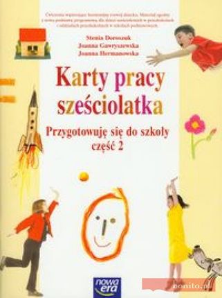 Karty pracy sześciolatka Przygotowuję się do szkoły część 2