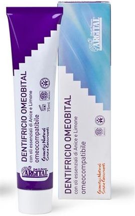 Argital Pasta homeopatyczna, wybielająco-ściągająca, w 100% naturalna 75ml