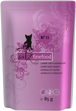 Catz Finefood N,11 Jagnięcina I Królik Saszetka 85g