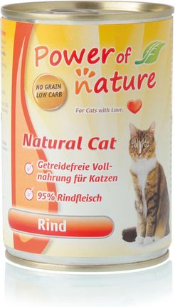 Power Of Nature Natural Cat Wołowina 400G