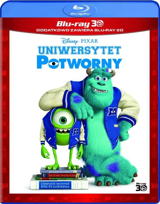 Film 3d Uniwersytet Potworny 3d Monsters University 3d Blu Ray Ceny I Opinie Ceneo Pl