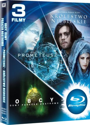 Prometeusz / Obcy / Królestwo Niebieskie (Blu-ray)