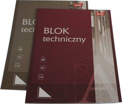 Blok techniczny Unipap A4 10 kartek biały
