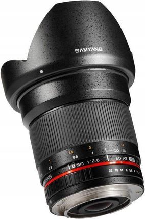 SAMYANG 16mm F2.0 ED AS UMC CS キャノン用 Obiektyw do aparatu Samyang 16mm f/2.0 ED AS UMC CS (Canon