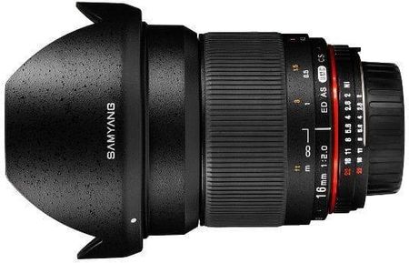 SAMYANG 16mm F2.0 ED AS UMC CS キャノン用 Obiektyw do aparatu Samyang 16mm f/2.0 ED AS UMC CS (Canon