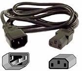 CISCO CABINET JUMPER POWER CORD, 250 VAC 13A, C14-C15 CONNECTORS (CAB-C15-CBN=)