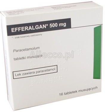 EFFERALGAN 500 mg orodispersible