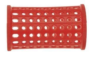 SIBEL Wałki Plastic Long czerwone 40mm