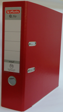 Herlitz Segregator A4/5 Cm Pp Czerwony