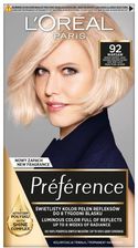 Zdjęcie L’Oreal Paris Preference Farba do włosów 92 Iridescent Blonde - Szczytno