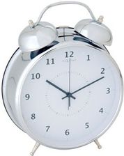 Zdjęcie Nextime Stołowy Z Funkcją Budzika Wake Up 9cm Srebrny - Czempiń