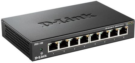 D-Link Switch 8-portowy Gigabit (DGS-108)
