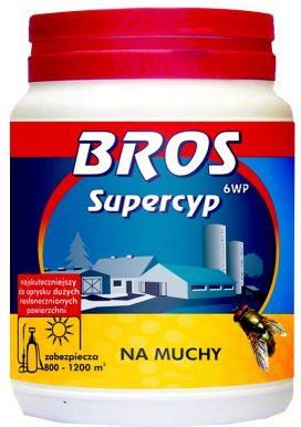 Bros Supercyp 6Wp Preparat do Oprysku Na Muchy 25 Gr