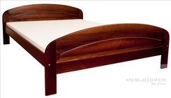 Zdjęcie łóżko Edek orzech 120x200 - Żywiec