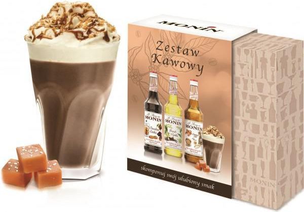 MONIN ZESTAW KAWOWY SYROPÓW 50ml - zdjęcie 2 MONIN ZESTAW KAWOWY SYROPÓW 50ml