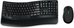 Ranking Zestaw klawiatura + mysz Microsoft Sculpt Comfort Desktop Czarna (L3V-00021) Wybrane klawiatury