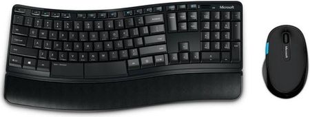 Zestaw klawiatura + mysz Microsoft Sculpt Comfort Desktop Czarna (L3V-00021)