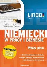 Zdjęcie Niemiecki w pracy i biznesie. Wzory pism (E-book) - Skarszewy