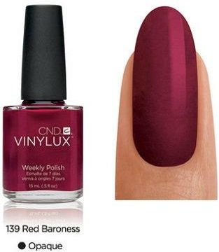 CND VINYLUX LAKIER RED BARONESS