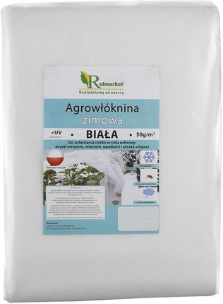 Polska Agrowłóknina zimowa biała 1,1x20m (50g)