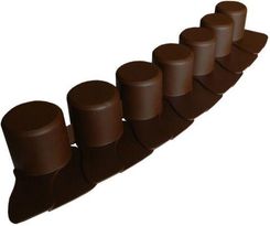 Zdjęcie Prosperplast Palisada ogrodowa obrzeże 4,05m x 6cm Ciemny Brąz - Dobiegniew