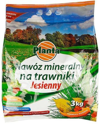 Nawóz mineralny na trawniki jesienny 3kg PLANTA