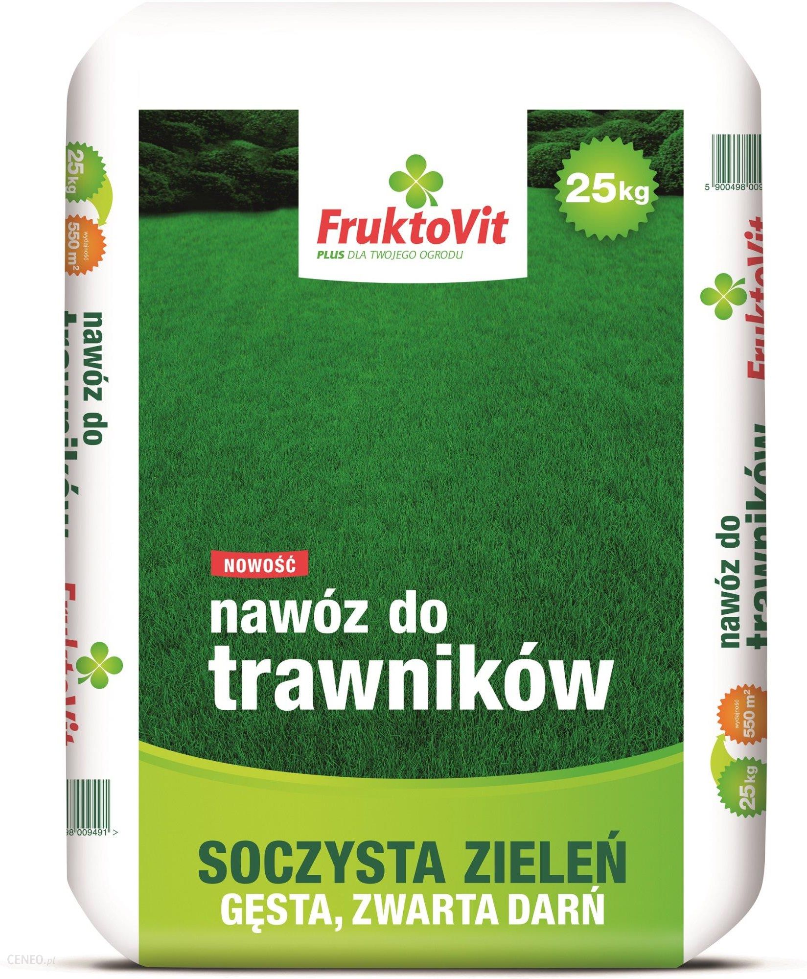 Nawoz Nawoz Mineralny Do Trawnikow 25 Kg Fruktovit Plus Ceny I Opinie Ceneo Pl