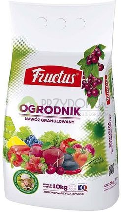 Fructus Ogrodnik - granulowany nawóz uniwersalny 10 kg