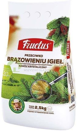 Fructus nawóz przeciwko brązowieniu igieł 2,5 kg