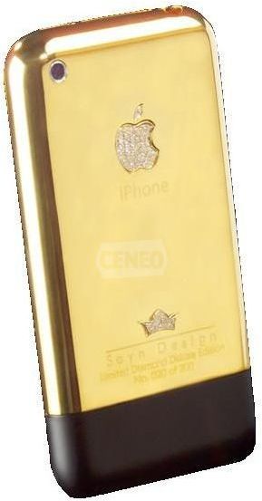 iPhone3GS 32GB 箱付 Apple iPhone 3GS 32GB Continental Gold [Żółte złoto 24ct